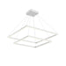 Piazza LED Chandelier in White Finish | Kuzco Lighting