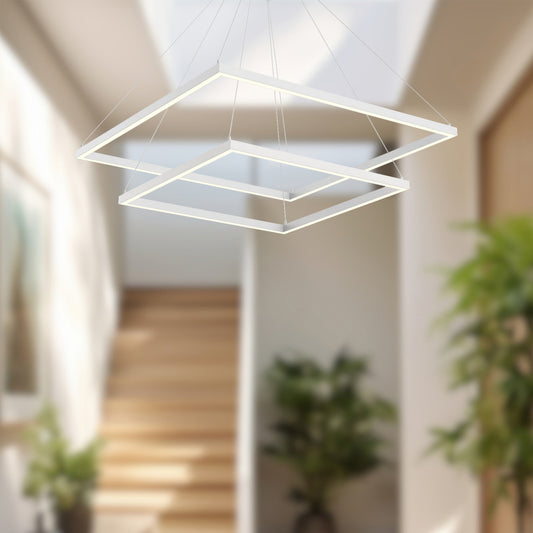 Piazza Two-Tier Chandelier