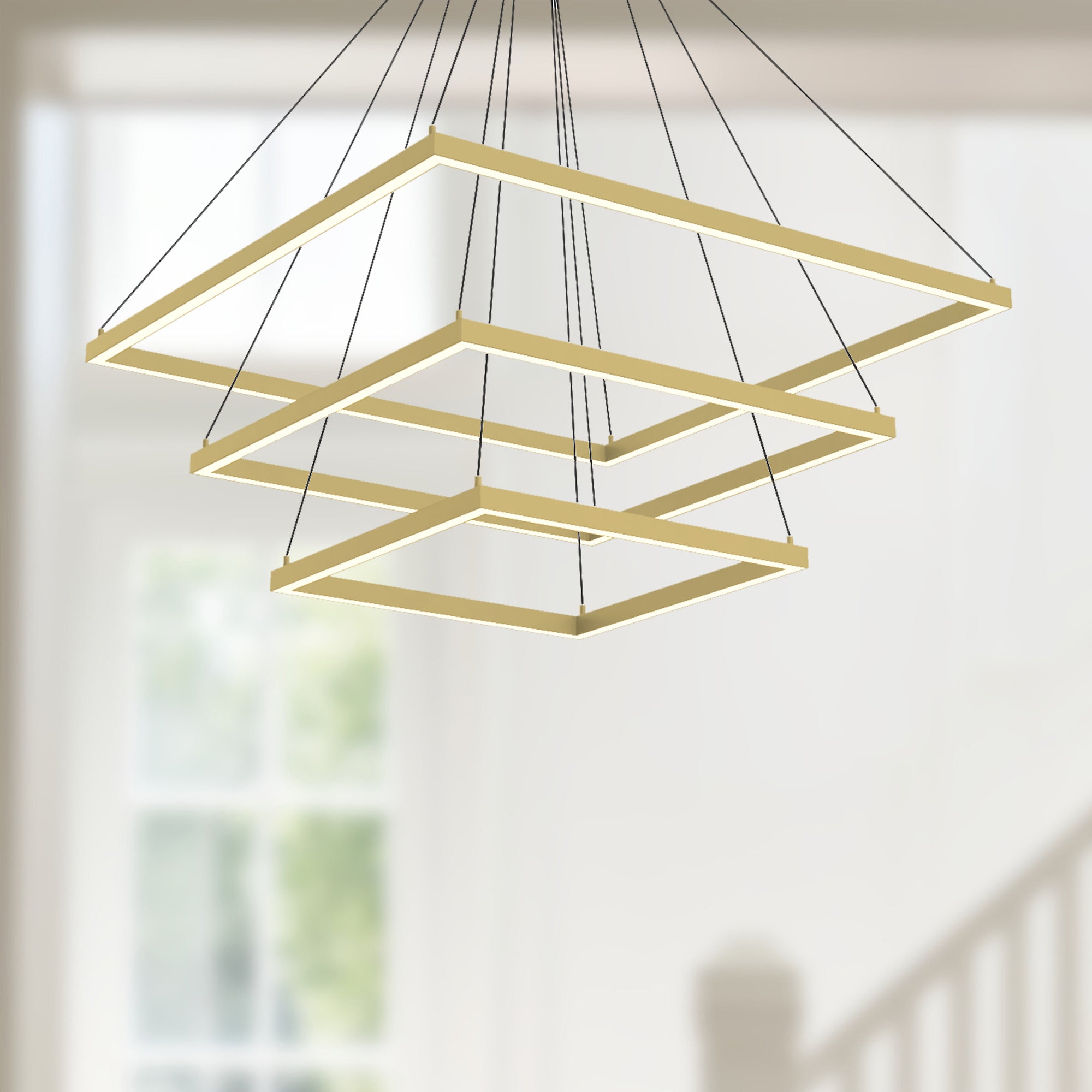 Piazza Three-Tier Chandelier