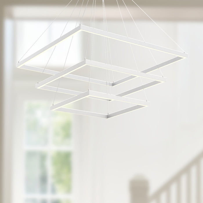 Piazza Three-Tier Chandelier by Kuzco Lighting