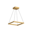 Load image into Gallery viewer, Piazza LED Pendant in Brushed Gold Finish | Kuzco Lighting
