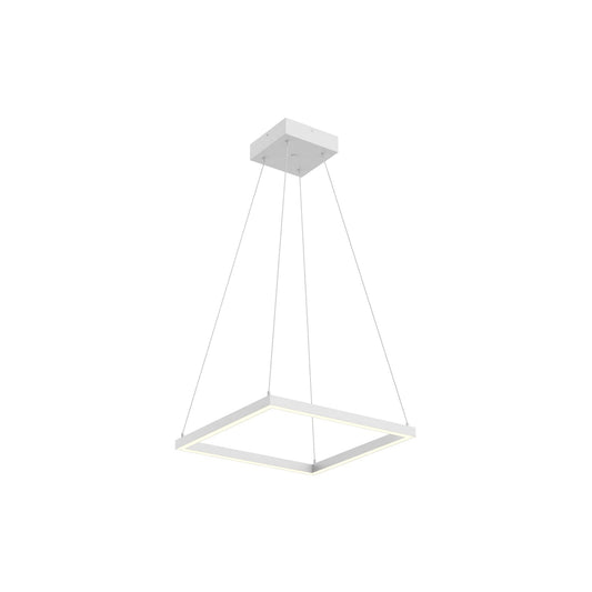 Piazza LED Pendant in White Finish | Kuzco Lighting