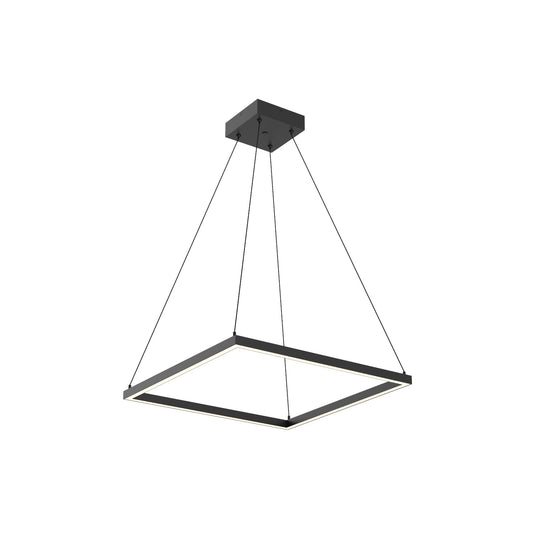 Piazza LED Pendant in Black Finish | Kuzco Lighting