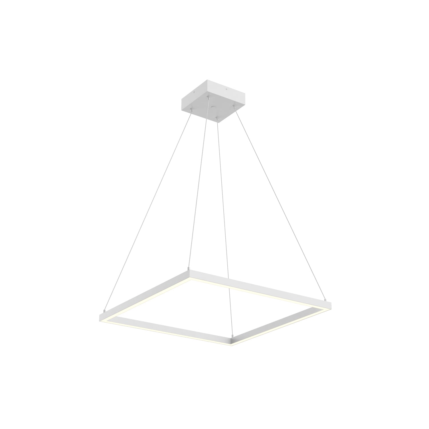 Piazza LED Pendant in White Finish | Kuzco Lighting