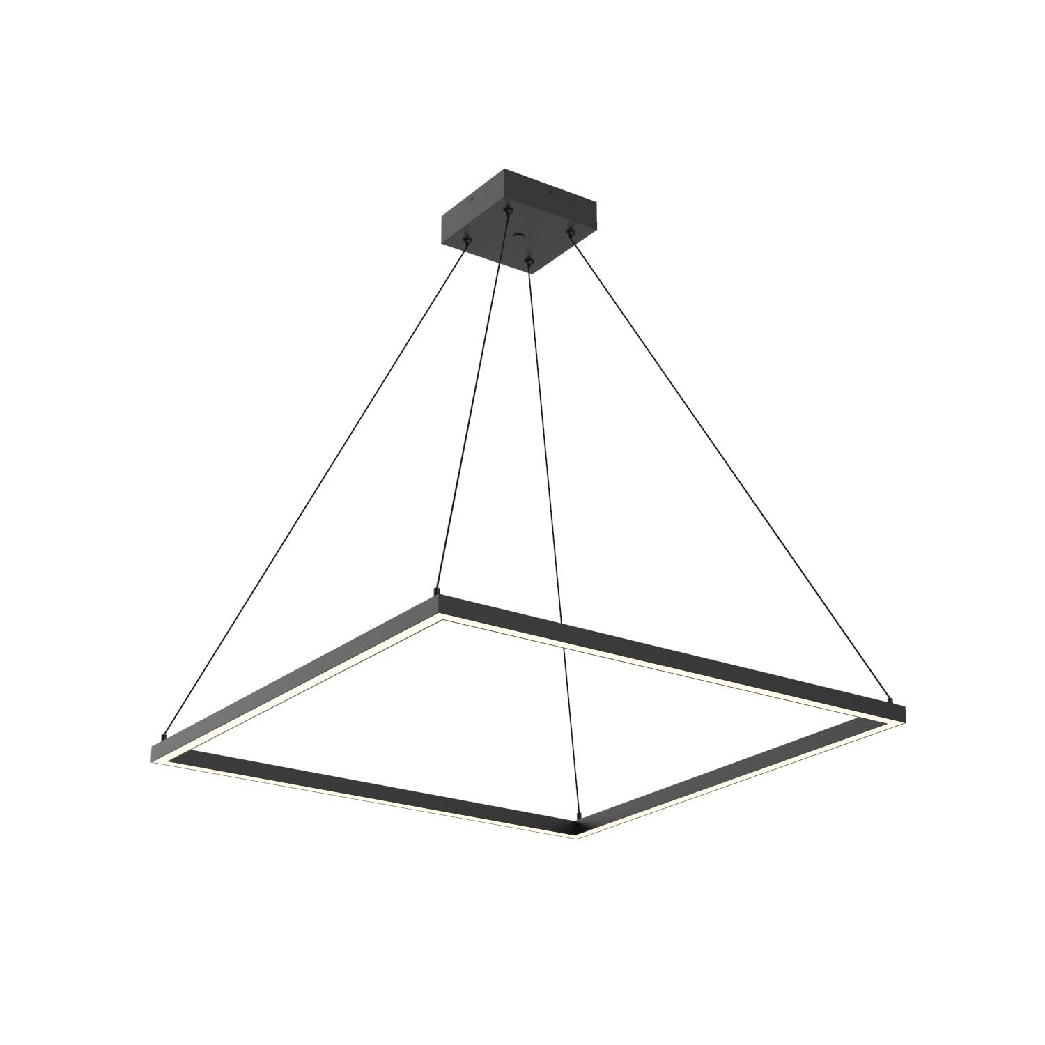 Piazza LED Pendant in Black Finish | Kuzco Lighting