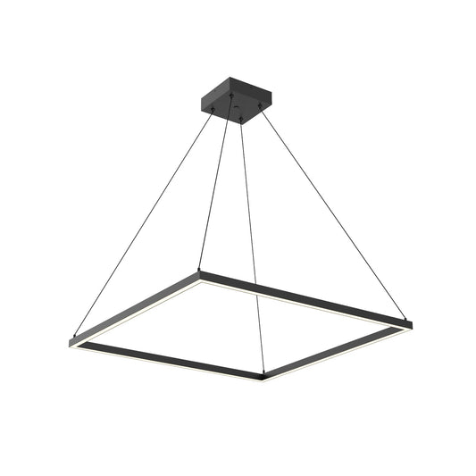 Piazza LED Pendant in Black Finish | Kuzco Lighting