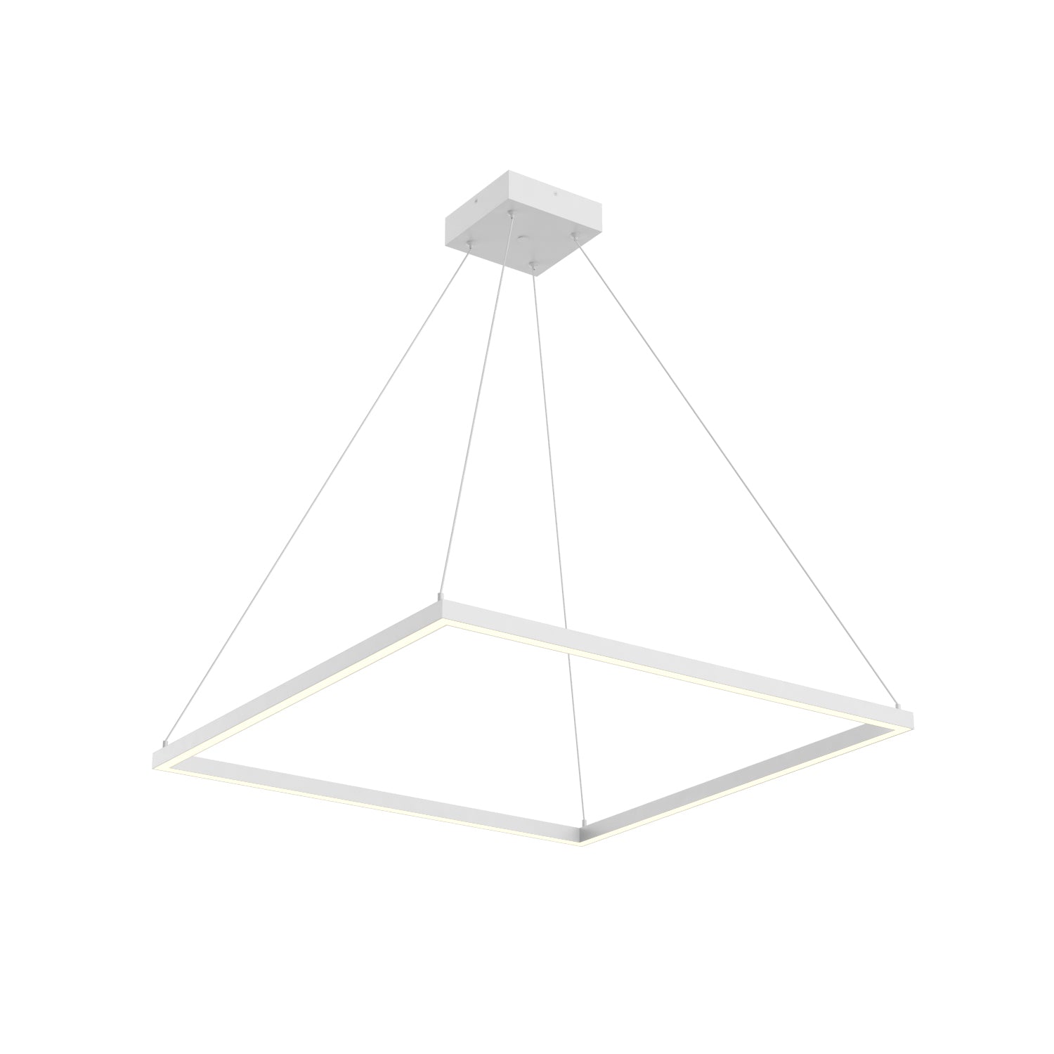 Piazza LED Pendant in White Finish | Kuzco Lighting