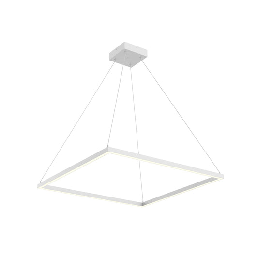 Piazza LED Pendant in White Finish | Kuzco Lighting