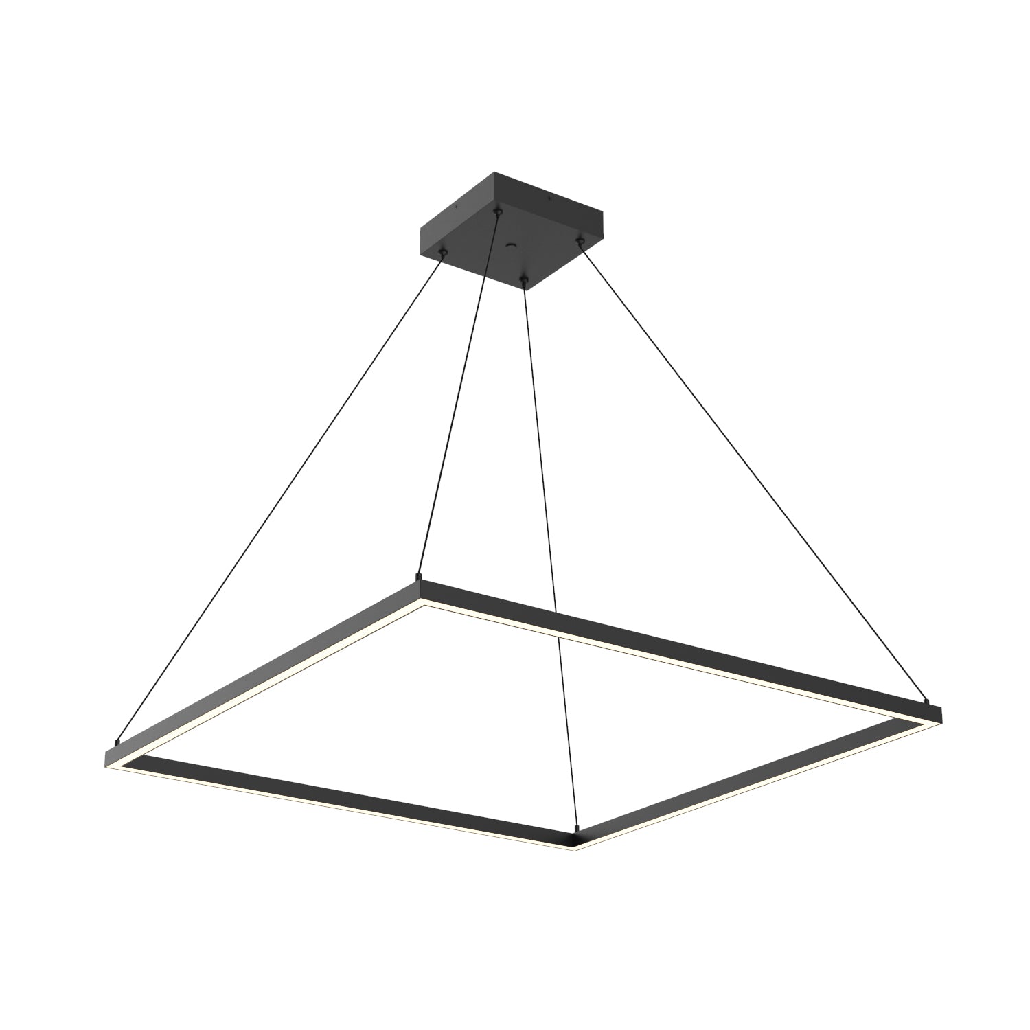 Piazza LED Pendant in Black Finish | Kuzco Lighting
