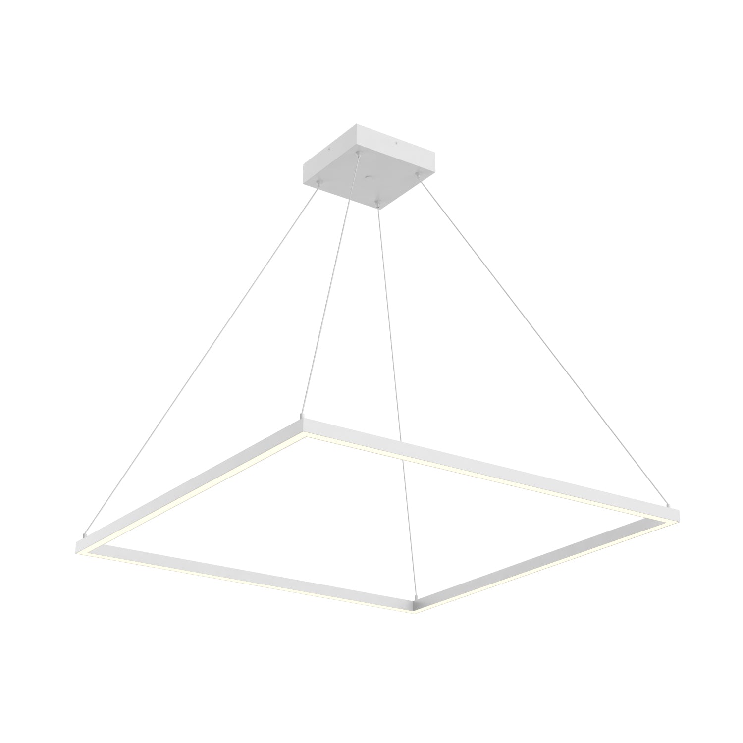 Piazza LED Pendant in White Finish | Kuzco Lighting