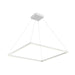 Piazza LED Pendant in White Finish | Kuzco Lighting