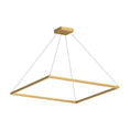Load image into Gallery viewer, Piazza LED Pendant in Brushed Gold Finish | Kuzco Lighting
