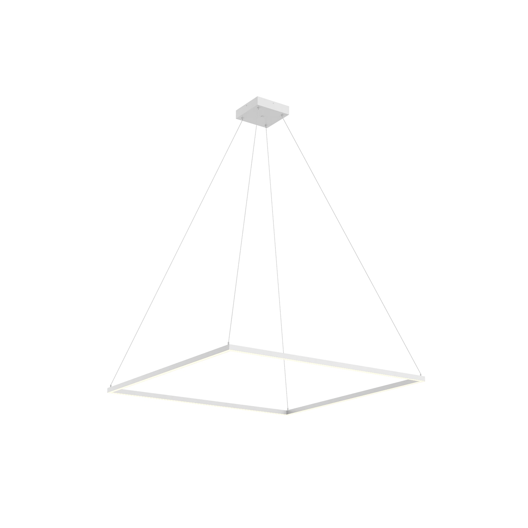 Piazza LED Pendant in White Finish | Kuzco Lighting