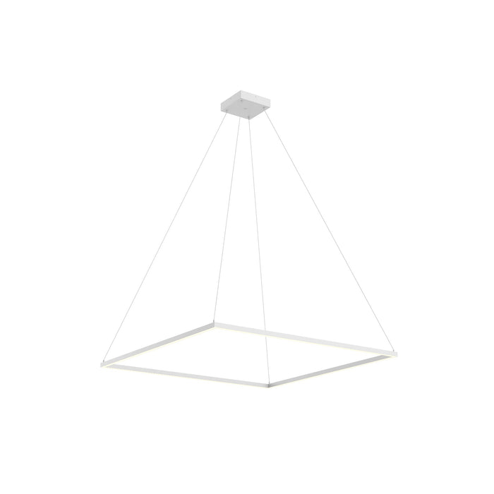 Piazza LED Pendant in White Finish | Kuzco Lighting