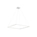 Piazza LED Pendant in White Finish | Kuzco Lighting