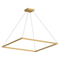 Load image into Gallery viewer, Piazza LED Pendant in Brushed Gold Finish | Kuzco Lighting
