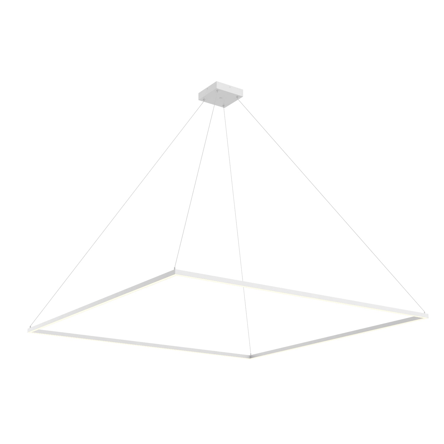 Piazza LED Pendant in White Finish | Kuzco Lighting