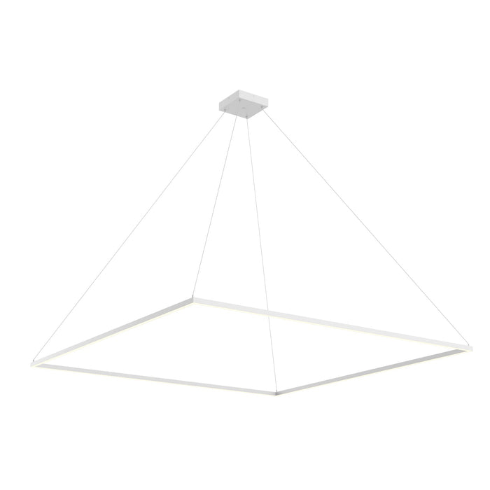 Piazza LED Pendant in White Finish | Kuzco Lighting