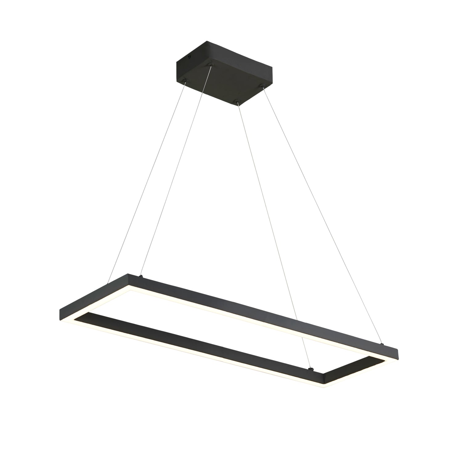 Piazza LED Pendant in Black Finish | Kuzco Lighting