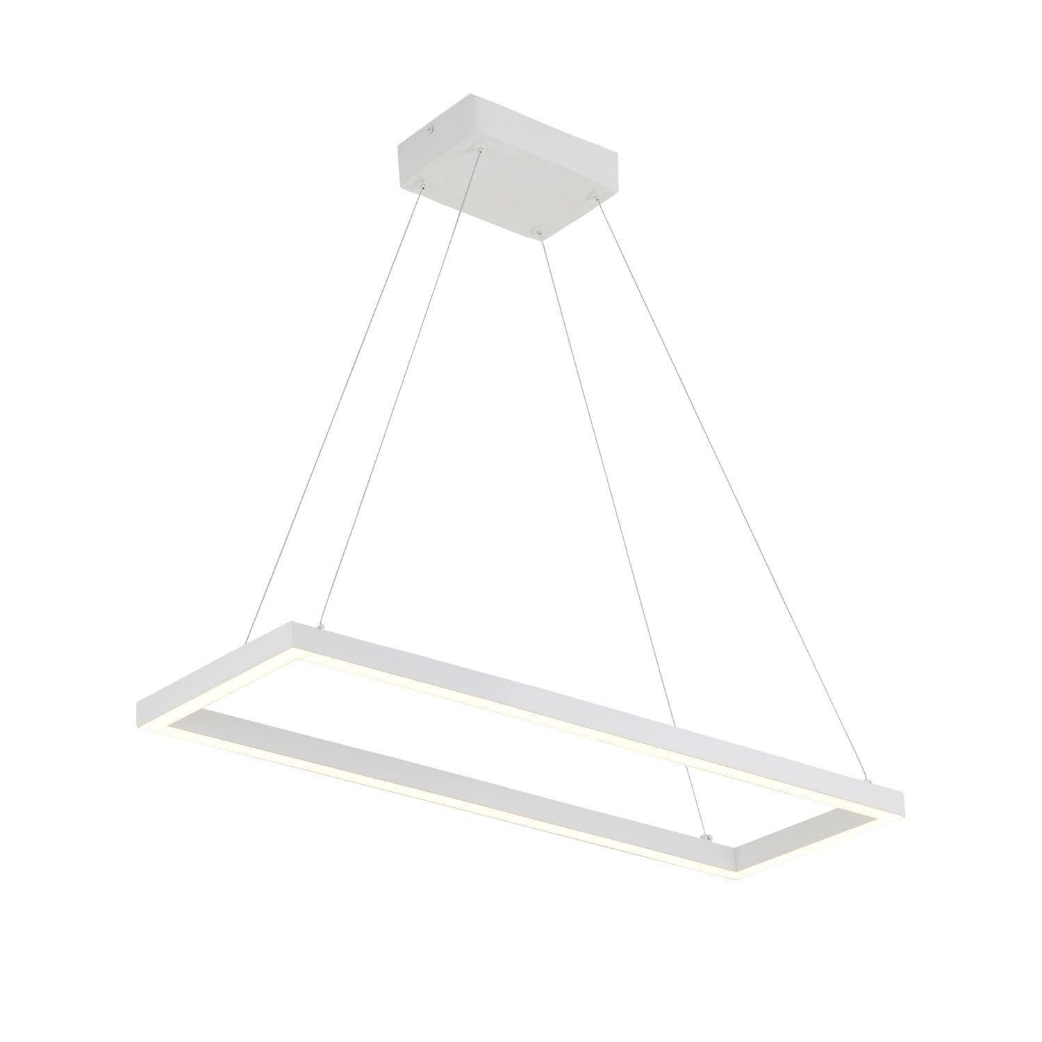 Piazza LED Pendant in White Finish | Kuzco Lighting