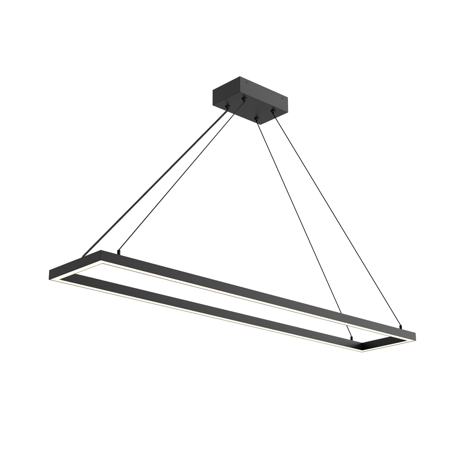 Piazza LED Pendant in Black Finish | Kuzco Lighting