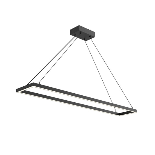 Piazza LED Pendant in Black Finish | Kuzco Lighting