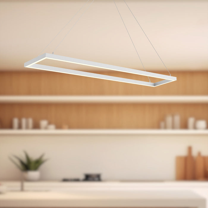 Piazza Linear Pendant by Kuzco Lighting