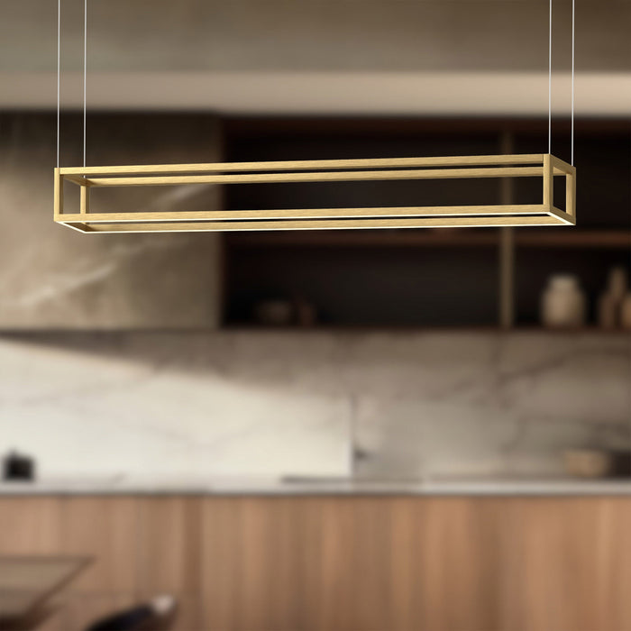 Plaza LED Linear Pendant by Kuzco Lighting