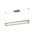 Load image into Gallery viewer, Plaza LED Linear Pendant in Brushed Nickel Finish | Kuzco Lighting
