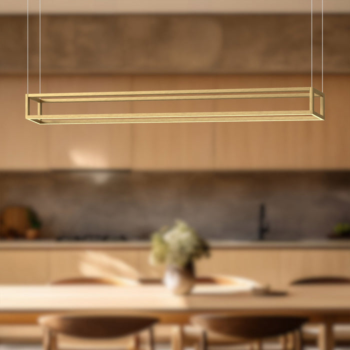 Plaza LED Linear Pendant by Kuzco Lighting
