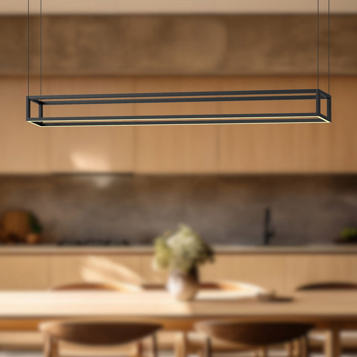 Plaza LED Linear Pendant by Kuzco Lighting