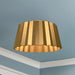 Plisse Flush Mount by Alora Lighting