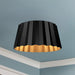 Plisse Flush Mount by Alora Lighting