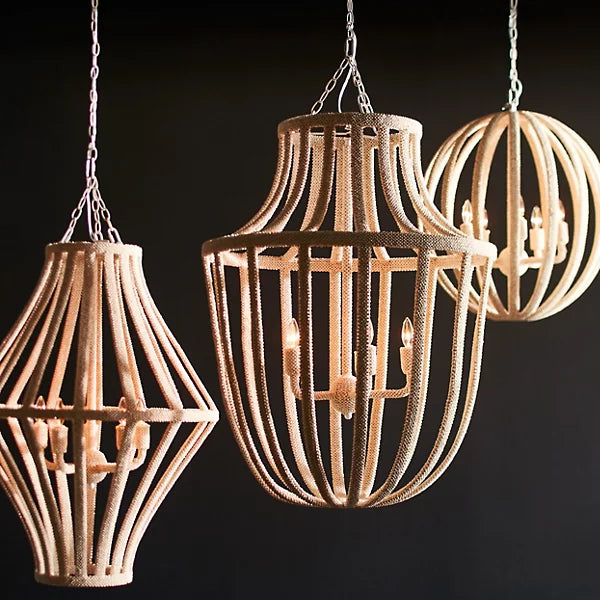 Madera Coco Chandelier