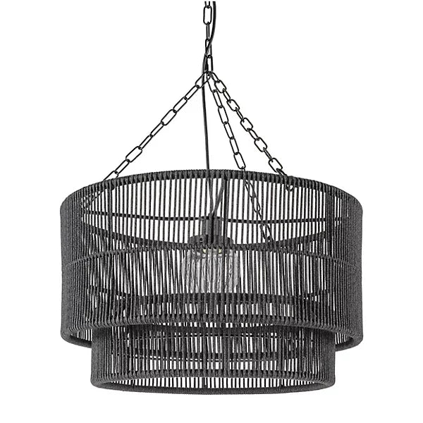 Tanner Drum Outdoor Pendant