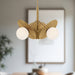 Plume Chandelier by Alora Lighting