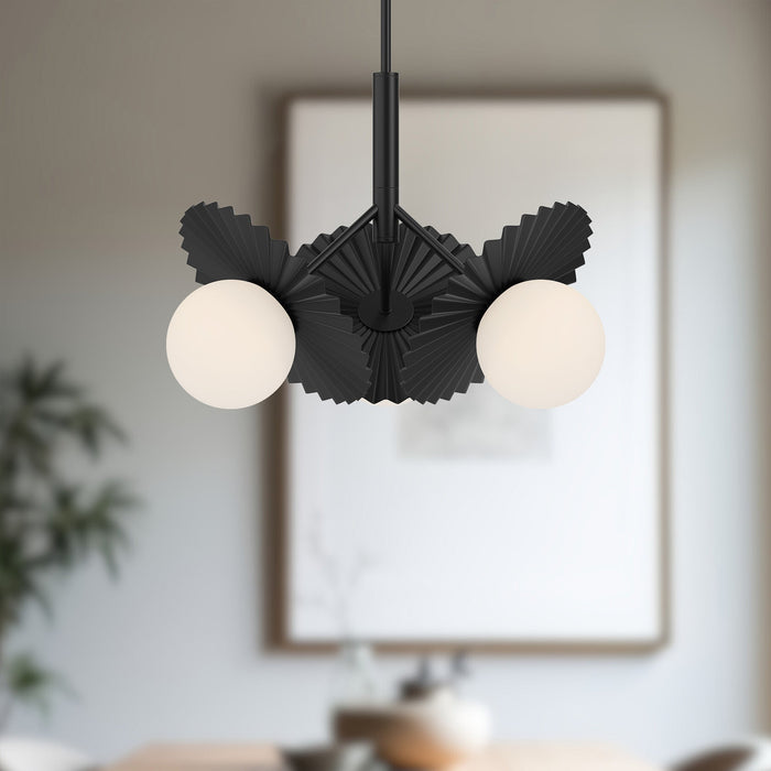 Plume Chandelier by Alora Lighting