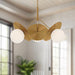 Plume Chandelier by Alora Lighting