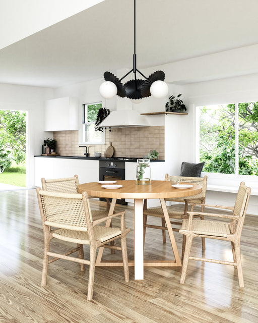 Plume Chandelier by Alora Lighting