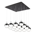Load image into Gallery viewer, Pluto Multi-Light Pendant in Black Chrome Finish | Kuzco Lighting

