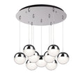 Load image into Gallery viewer, Pluto Multi-Light Pendant in Chrome Finish | Kuzco Lighting
