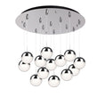 Load image into Gallery viewer, Pluto Multi-Light Pendant in Chrome Finish | Kuzco Lighting
