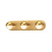 Pluto LED Vanity (2700K) in Brushed Gold Finish | Kuzco Lighting