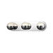 Pluto LED Vanity (2700K) in Chrome Finish | Kuzco Lighting