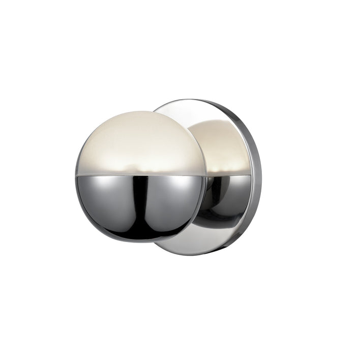 Pluto LED Wall Sconce in Chrome Finish | Kuzco Lighting