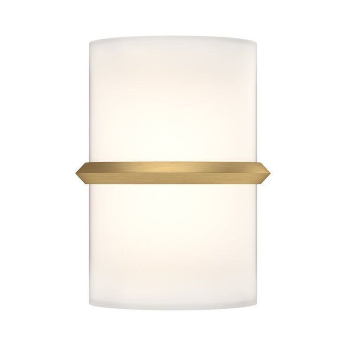 Pondi LED Wall Sconce in Brushed Gold Finish | Kuzco Lighting