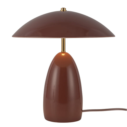Poppy 12-in Burgundy LED Table Lamp by Alora Lighting | TL437012BGD | Alora Lighting
