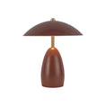 Load image into Gallery viewer, Poppy 9-in Burgundy LED Table Lamp by Alora Lighting | TL437409BGD | Alora Lighting
