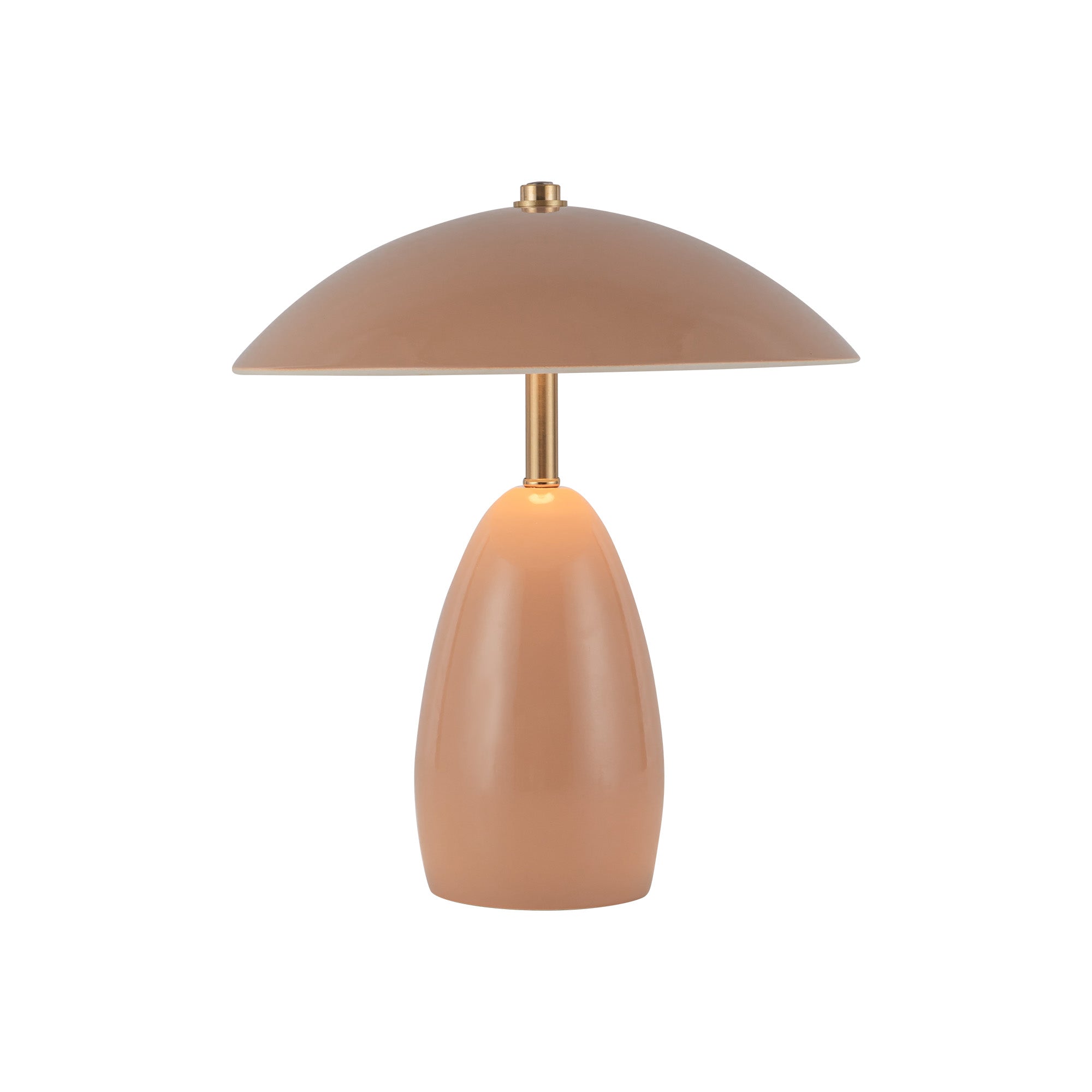 Poppy 9-in Peach LED Table Lamp by Alora Lighting | TL437409PEC | Alora Lighting