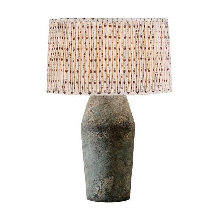 Artifact Table Lamp With Primrose Red Shade by Troy Lighting by PTL1005-P102